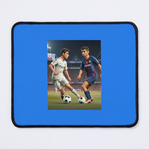 Item preview, Clash of Titans: Ronaldo vs. Messi on the Football Pitch designed and sold by Chukszy1.