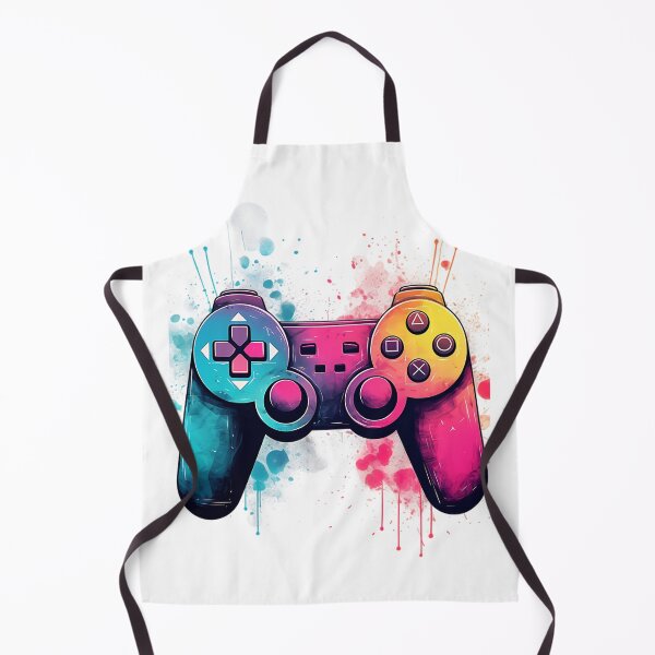 Item preview, Modern Video game controller Device Square Illustration. designed and sold by DreamWorld07.