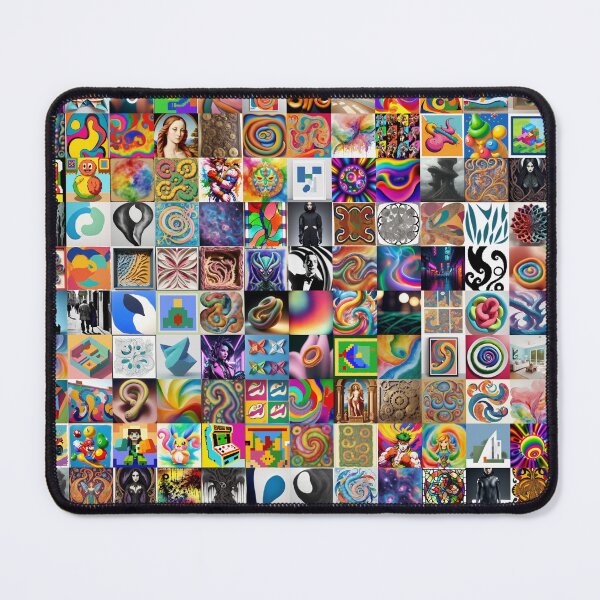 Item preview, Stable Diffusion -  Grid from "A color painting in the biomorphic movement." designed and sold by shakespeare1212.