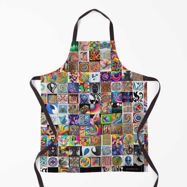 Item preview, Stable Diffusion -  Grid from "A color painting in the biomorphic movement." designed and sold by shakespeare1212.