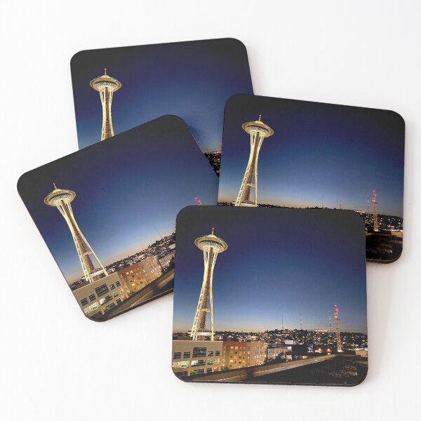 Item preview, Space Needle at Twilight designed and sold by BlueBearDesigns.