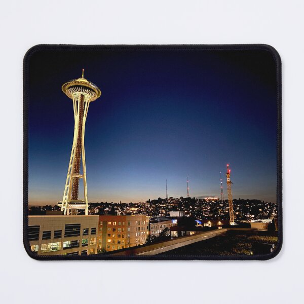 Item preview, Space Needle at Twilight designed and sold by BlueBearDesigns.