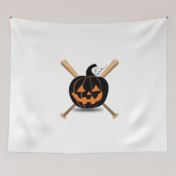 Item preview, Pumpkin Baseball halloween designed and sold by Nass Store ⭐⭐⭐⭐⭐.