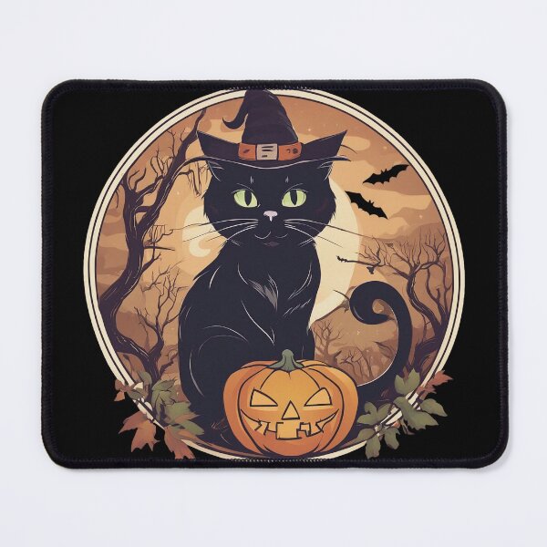 Item preview, Cute Cat Halloween T-Shirt designed and sold by LuizSilva1983.