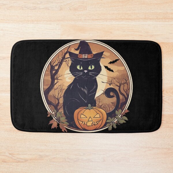 Item preview, Cute Cat Halloween T-Shirt designed and sold by LuizSilva1983.