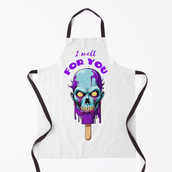 Item preview, Popsicle with a zombie face on it designed and sold by AiPixals.