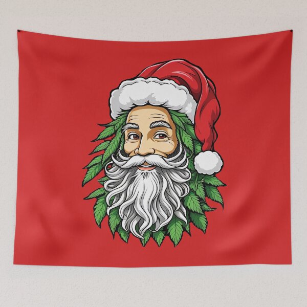 Artikelvorschau, Ganja-Weihnachtsmann entworfen und verkauft von StickyFizzStore.