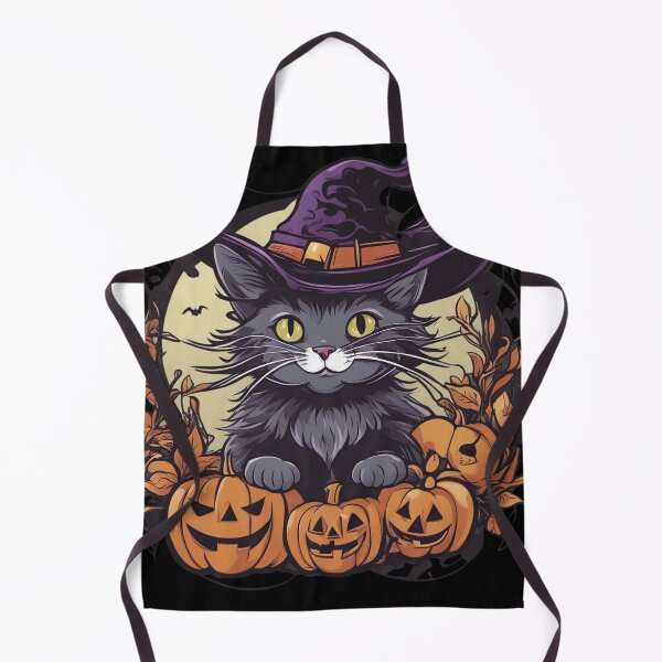 Item preview, Purrfectly Spooky Feline Frolic in Pumpkin Patch designed and sold by LuizSilva1983.
