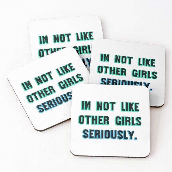 Item preview, Im Not Like Other Girls designed and sold by LudwikeArts.