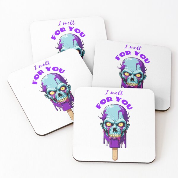 Item preview, Popsicle with a zombie face on it designed and sold by AiPixals.