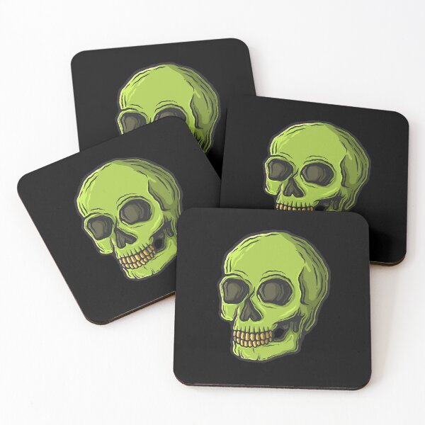 Item preview, Green Skull designed and sold by The Lines.