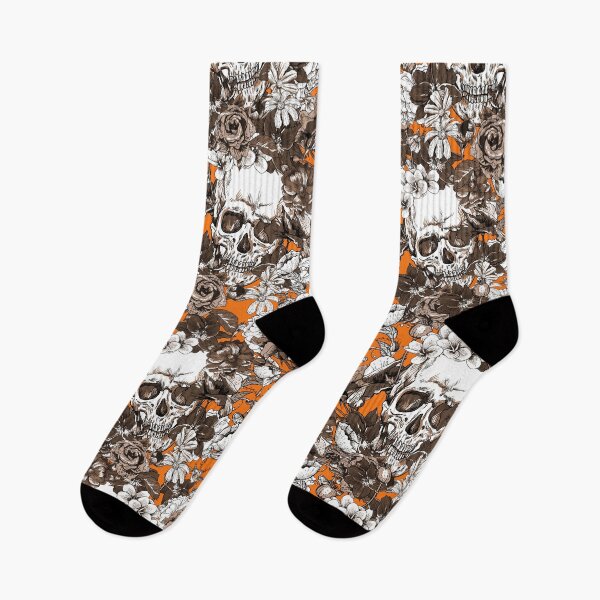 Item preview, HALLOWEEN SKULLS AND FLOWERS 3 designed and sold by magicdreams.