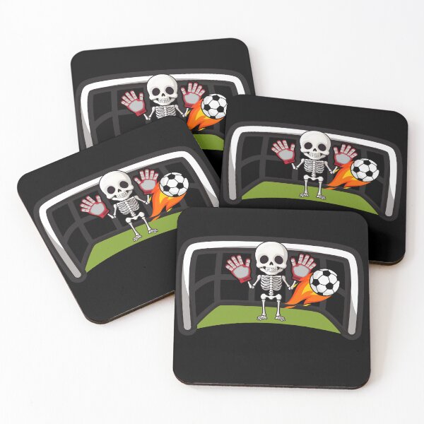 Item preview, Skeleton Goalkeeper designed and sold by KrisRubinArt.