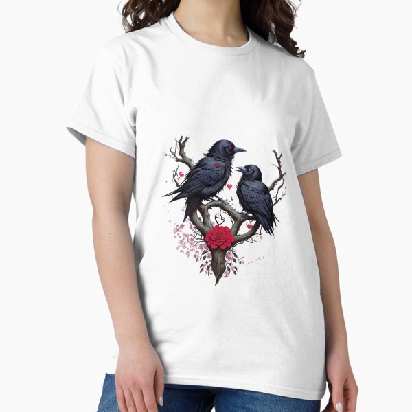 Item preview, Gothic Emo Ravens Under the Enigmatic Oak designed and sold by genXarts.