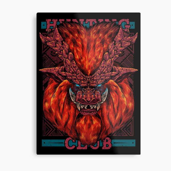 Hunting Club: Teostra Metal Print