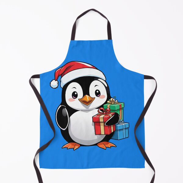 Item preview, Christmas Penguin with Gifts designed and sold by StickyFizzStore.