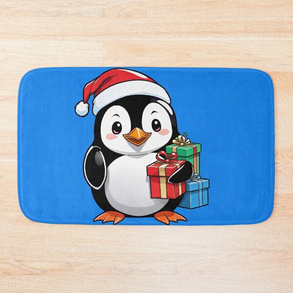 Item preview, Christmas Penguin with Gifts designed and sold by StickyFizzStore.