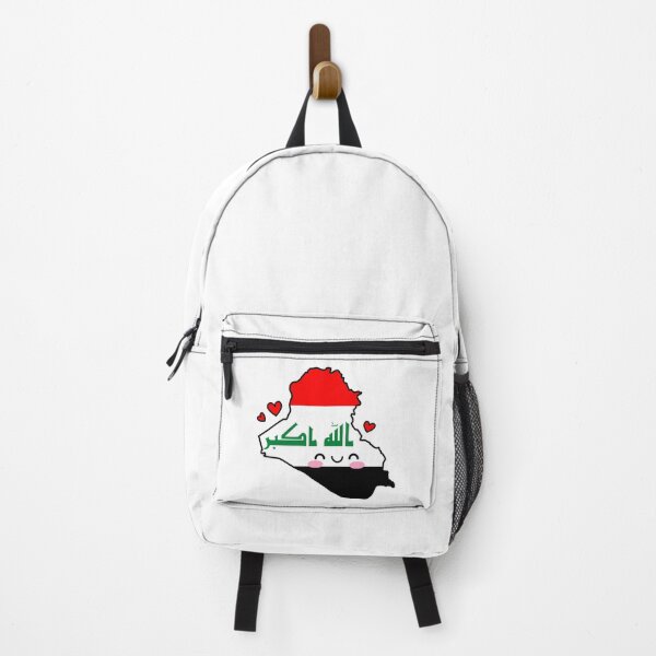 Item preview, Iraq Flag Map Smile with Love designed and sold by pixelsparkzone.