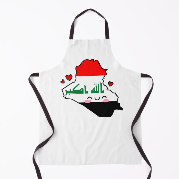 Item preview, Iraq Flag Map Smile with Love designed and sold by pixelsparkzone.