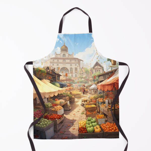 Item preview, Farmers Market Frenzy: A Watercolor Display designed and sold by Shirtastically.