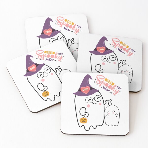 Item preview, Spooky dad , ghost sticker  designed and sold by sweetiejojo.