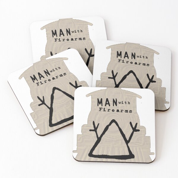 Item preview, HOBO SIGNS | Man with Firearms designed and sold by CivilianArt.