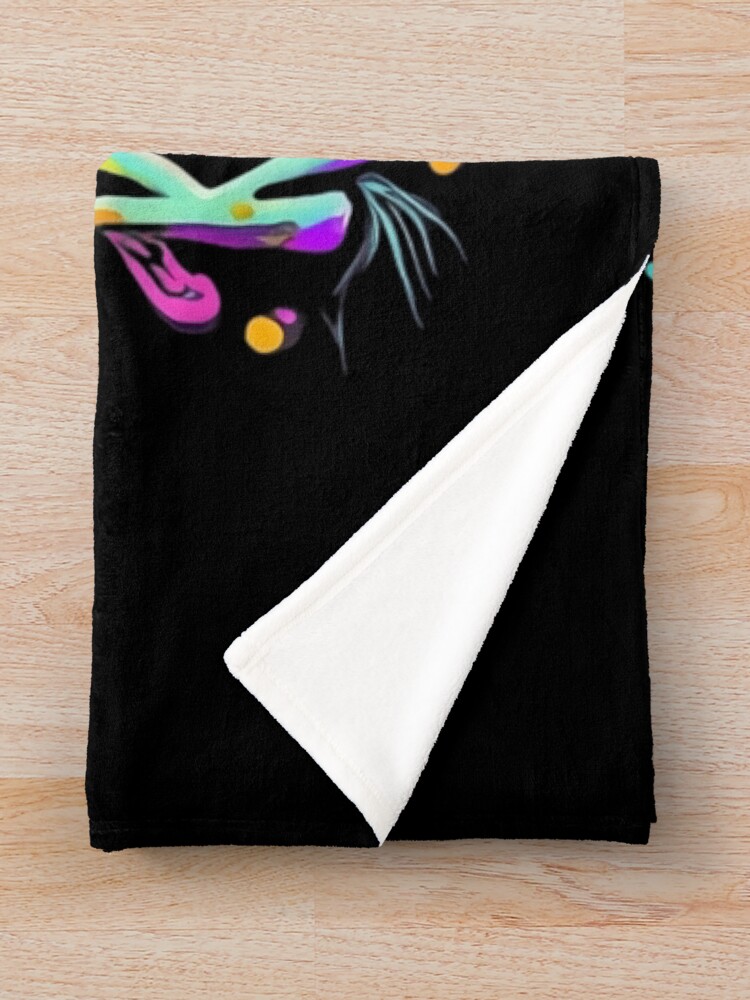 Thumbnail 3 of 6, Throw Blanket, Life Is Better Kayaking, Colorful Design designed and sold by RiffRaffGraffix.