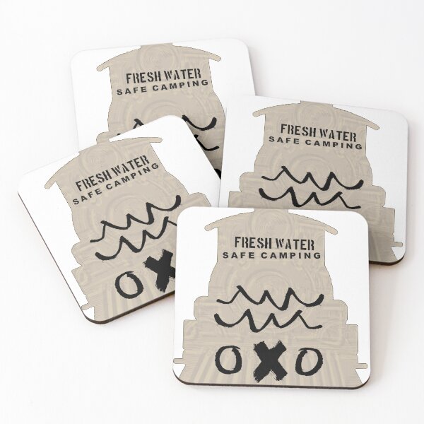 Item preview, HOBO SIGNS | Fresh Water, Safe Camping designed and sold by CivilianArt.