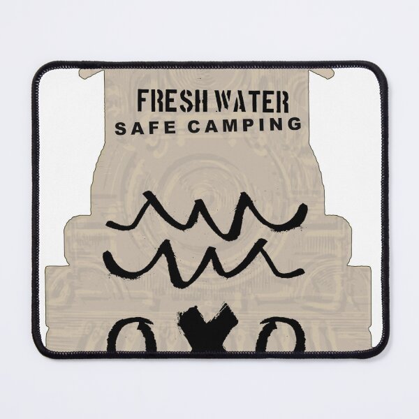 Item preview, HOBO SIGNS | Fresh Water, Safe Camping designed and sold by CivilianArt.