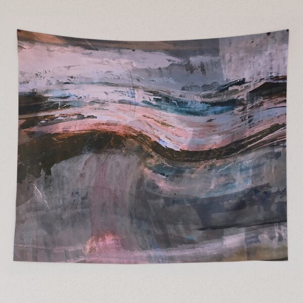 Item preview, Glimpses Of Calm Amidst The Stormy Waves Abstract designed and sold by DEC02.