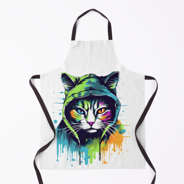 Item preview, Hacker Cat designed and sold by CatSomeART.