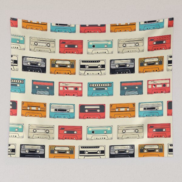 Item preview, retro cassette tapes designed and sold by Inky-Spiration.