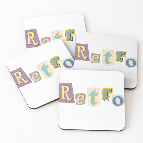 Item preview, Retro cut out letters designed and sold by Eternity Eventually.