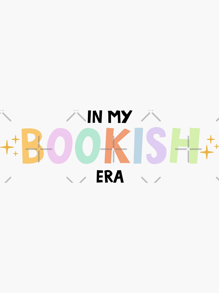 In My Reading Era Sticker Book Lover Gift Reading Journal Stickers Bookish  Kindle Sticker Teacher Sticker Sticker for Sale by SouQ-Art