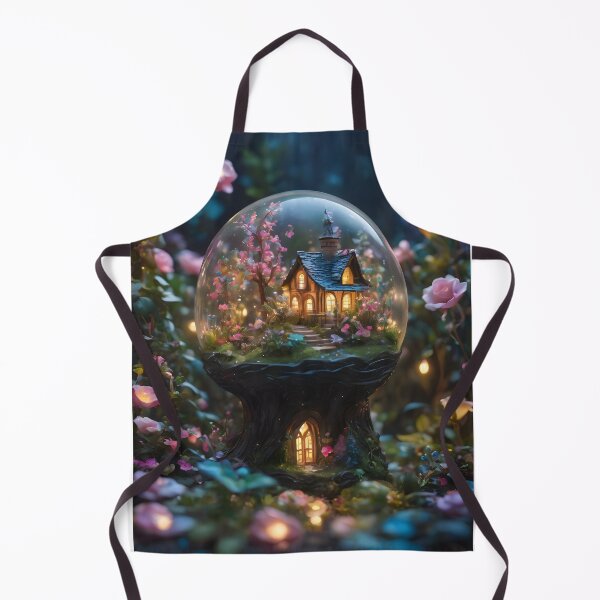 Item preview, Enchanted Fairy Village designed and sold by Geek-Girl-Art.
