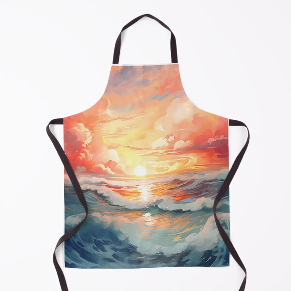 Item preview, Ocean Dawn: A Watercolor Display designed and sold by Shirtastically.