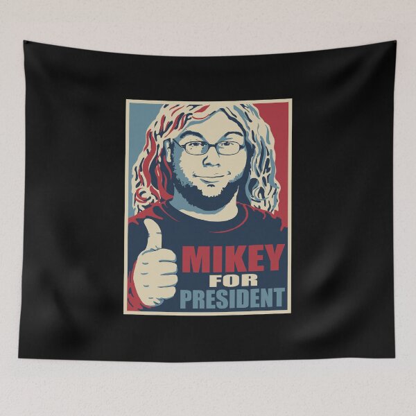 Item preview, MIKEY For PRESIDENT designed and sold by RevolutionGFX.