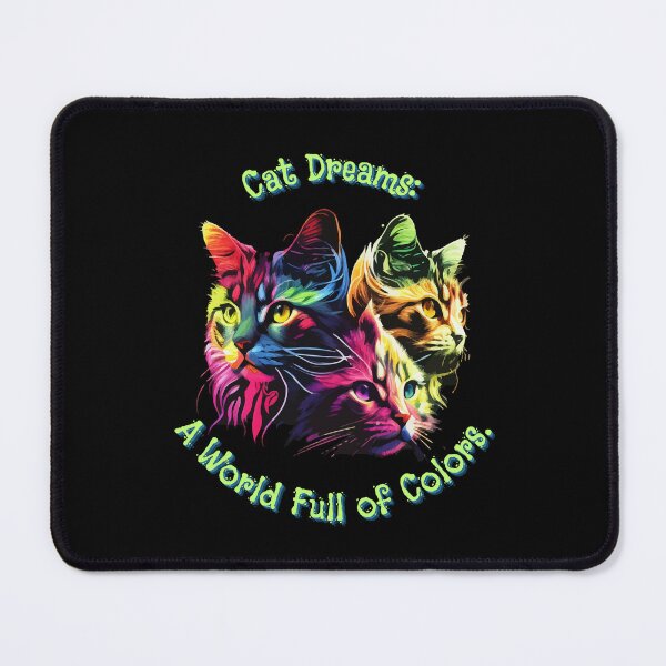 Item preview, Colorful cats designed and sold by UniqueAll4You.