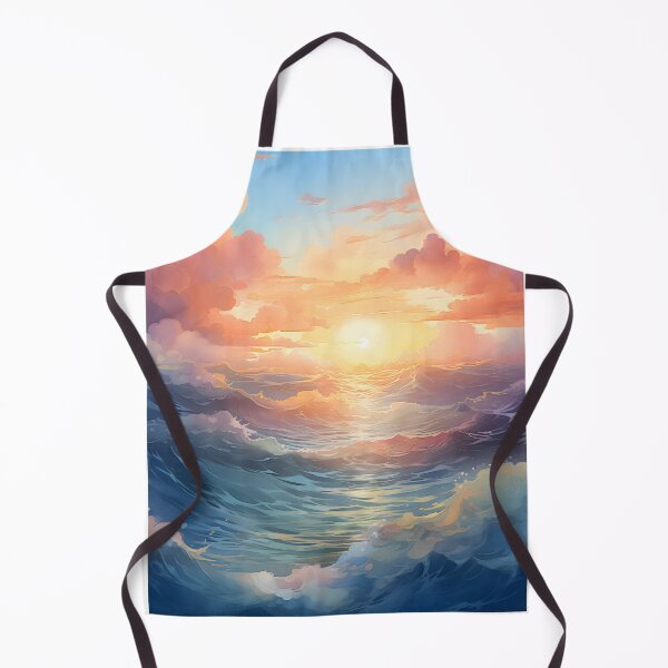 Item preview, Dawn Delights: An Ocean Sunrise in Watercolor designed and sold by Shirtastically.
