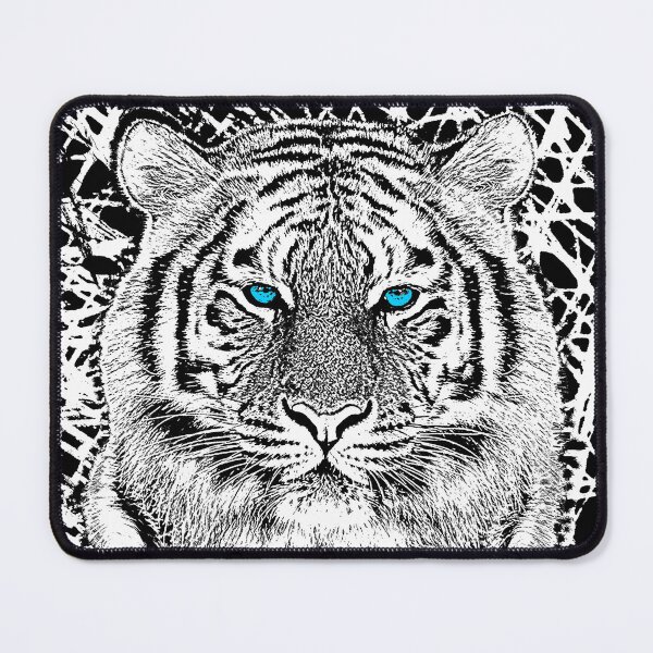 Item preview, Tiger Portrait Black and White in Graphic Etching Style designed and sold by Garaga.