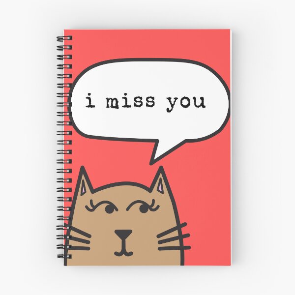 Item preview, I Miss You with Bae Cat designed and sold by sassandsun.