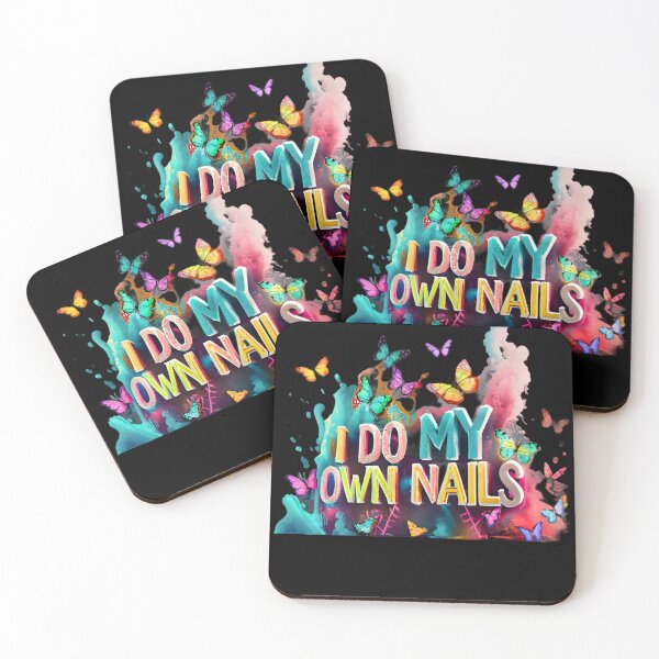 Item preview, I Do My Own Nails, Nail Art  designed and sold by RiffRaffGraffix.