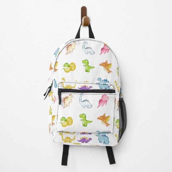 Item preview, Colorful Cute Dino Set - Dinosaur Lovers Gift - White Background designed and sold by patternjp.