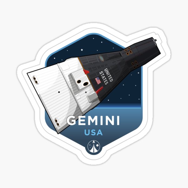 Space Race Series - GEMINI Sticker