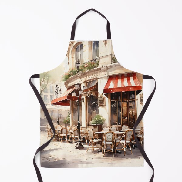 Item preview, Bistro Bliss: Watercolor Parisian Scene designed and sold by Shirtastically.