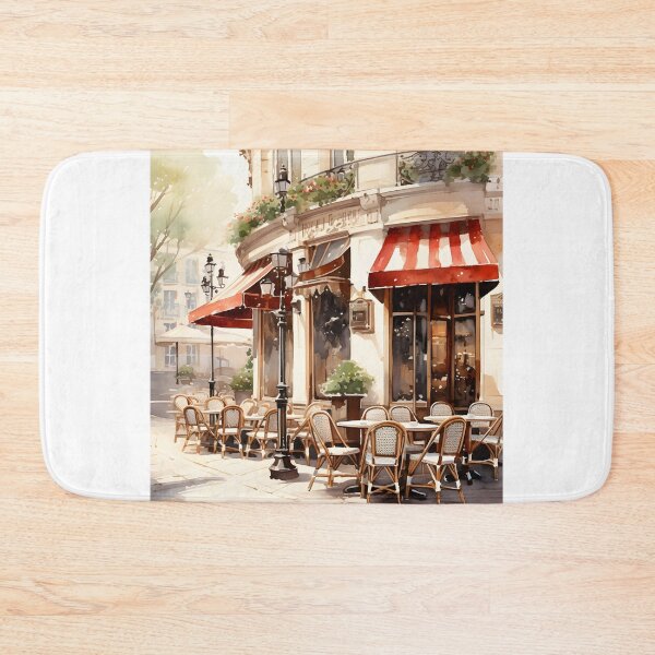 Item preview, Bistro Bliss: Watercolor Parisian Scene designed and sold by Shirtastically.
