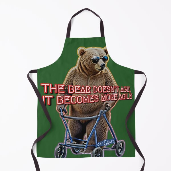 Item preview, Bear "THE BEAR DOESN'T AGE, IT BECOMES MORE AGILE! designed and sold by TheBear25.