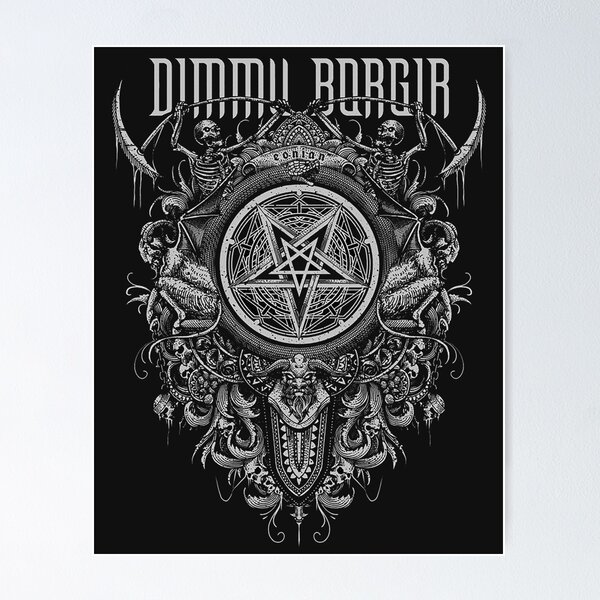 Shagrath Dimmu Borgir - Fuck Off Postcard for Sale by Rachel Mifsud