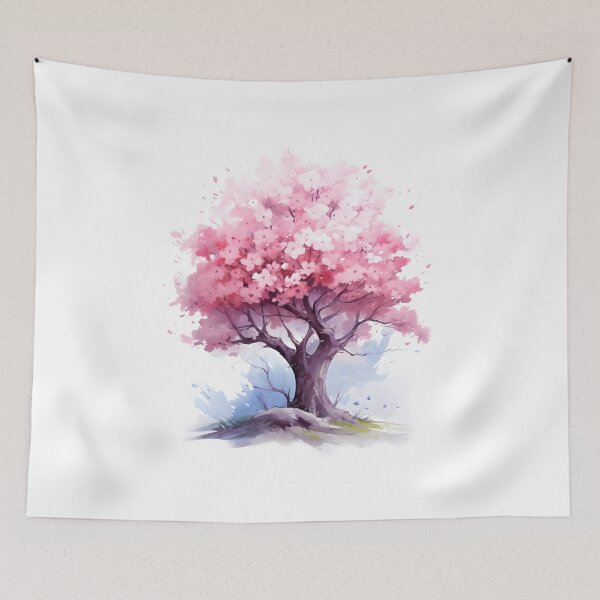 Item preview, Blossom Beauty: Watercolor Sakura Scene designed and sold by Shirtastically.