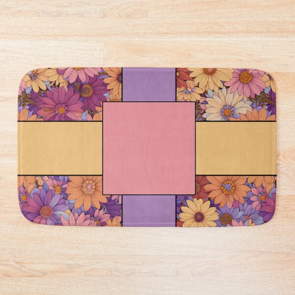 Item preview, Maximalist Flowers Pastel Floral Art Color Blocks Style 1 of 2 - Colors 2 of 4 designed and sold by Beachy.